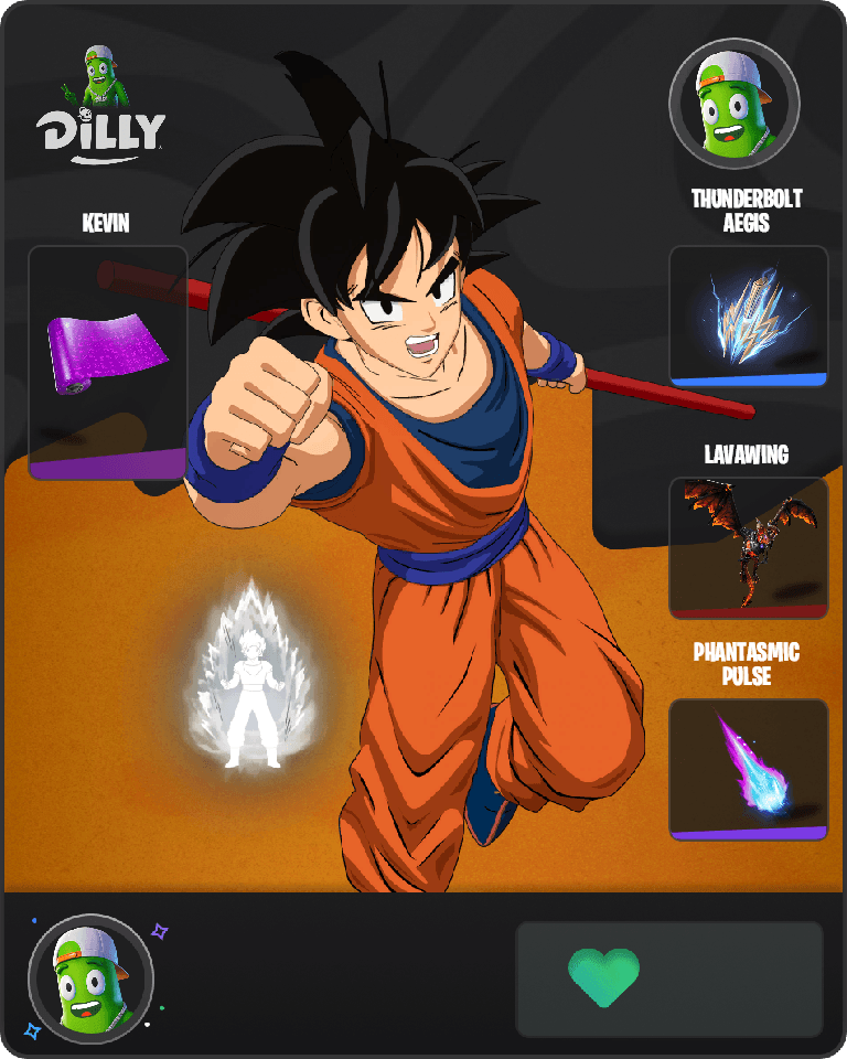 Son Goku Fortnite combo