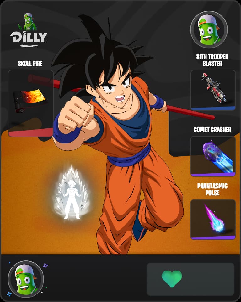 Son Goku combo by DillyFan355891