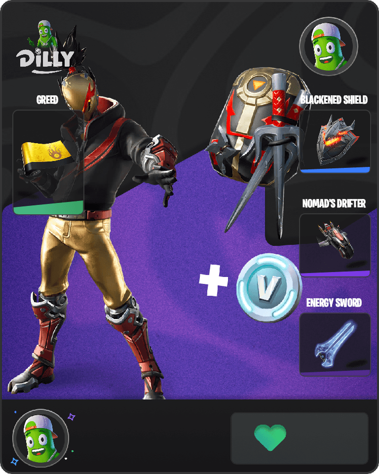 Red Strike Fortnite combo
