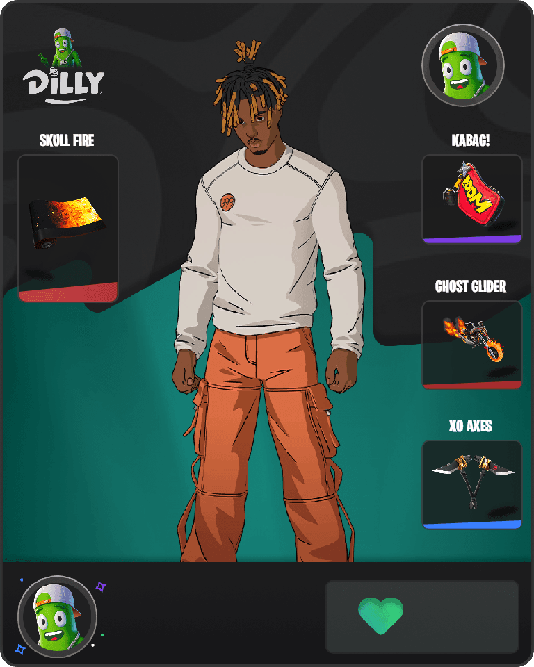 Slayer Juice WRLD Fortnite combo