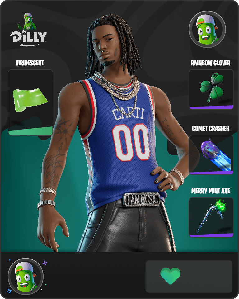Playboi Carti Fortnite combo