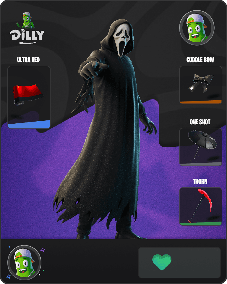 Ghostface Fortnite combo
