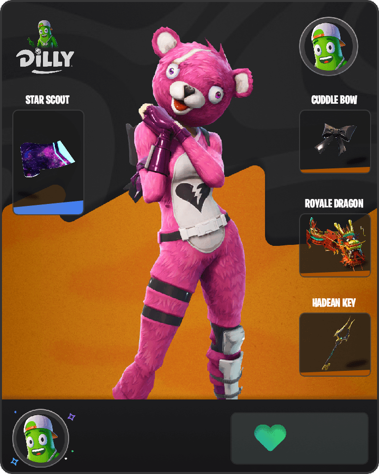 Cuddle Team Leader Fortnite combo