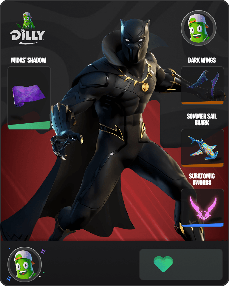 Black Panther Fortnite combo