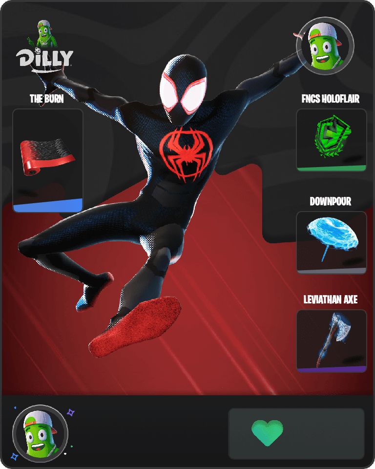 Spider-Man (Miles Morales) Fortnite combo
