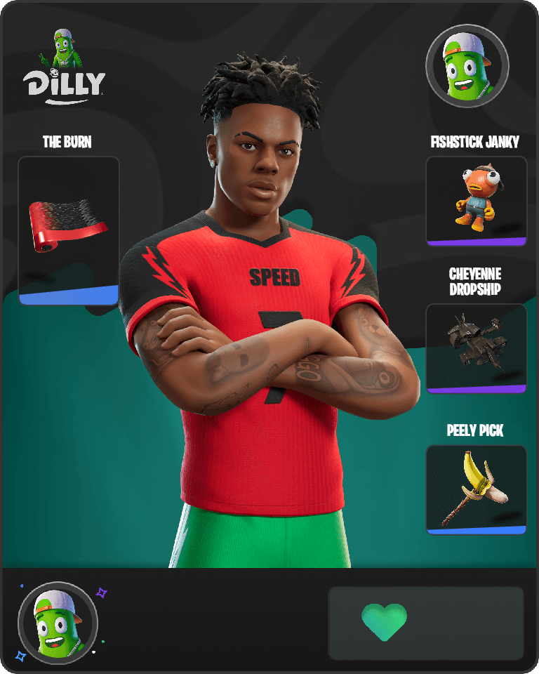 IShowSpeed Fortnite combo