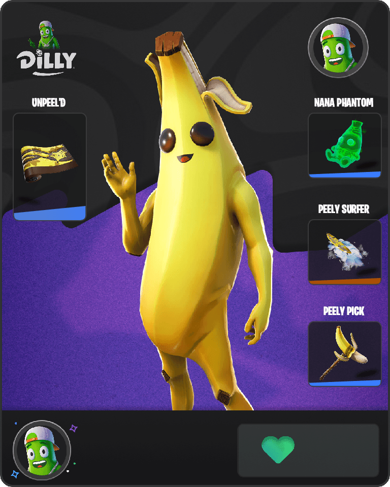 Peely Fortnite combo
