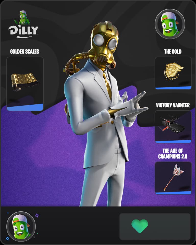 Chaos Double Agent Fortnite skin combo