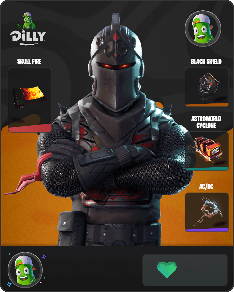 Black Knight Fortnite combo