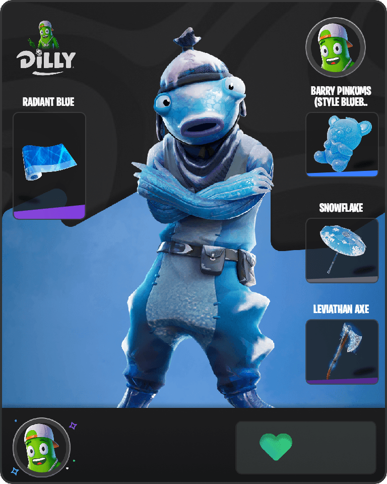 Frozen Fishstick Fortnite combo