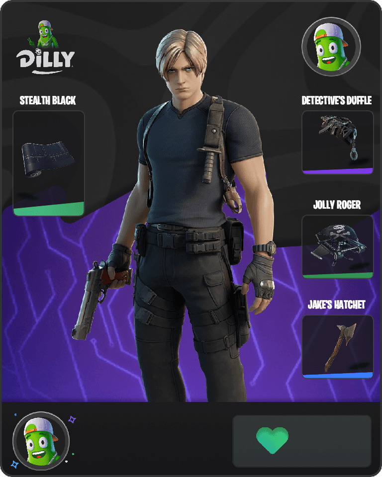 Leon S. Kennedy Fortnite combo