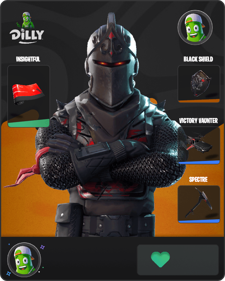 Black Knight Fortnite combo