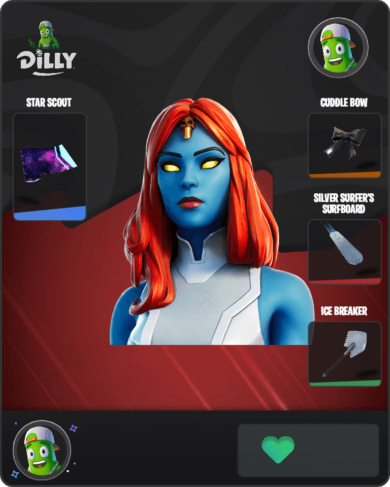 Mystique Fortnite combo