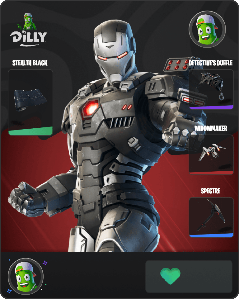 War Machine Fortnite combo