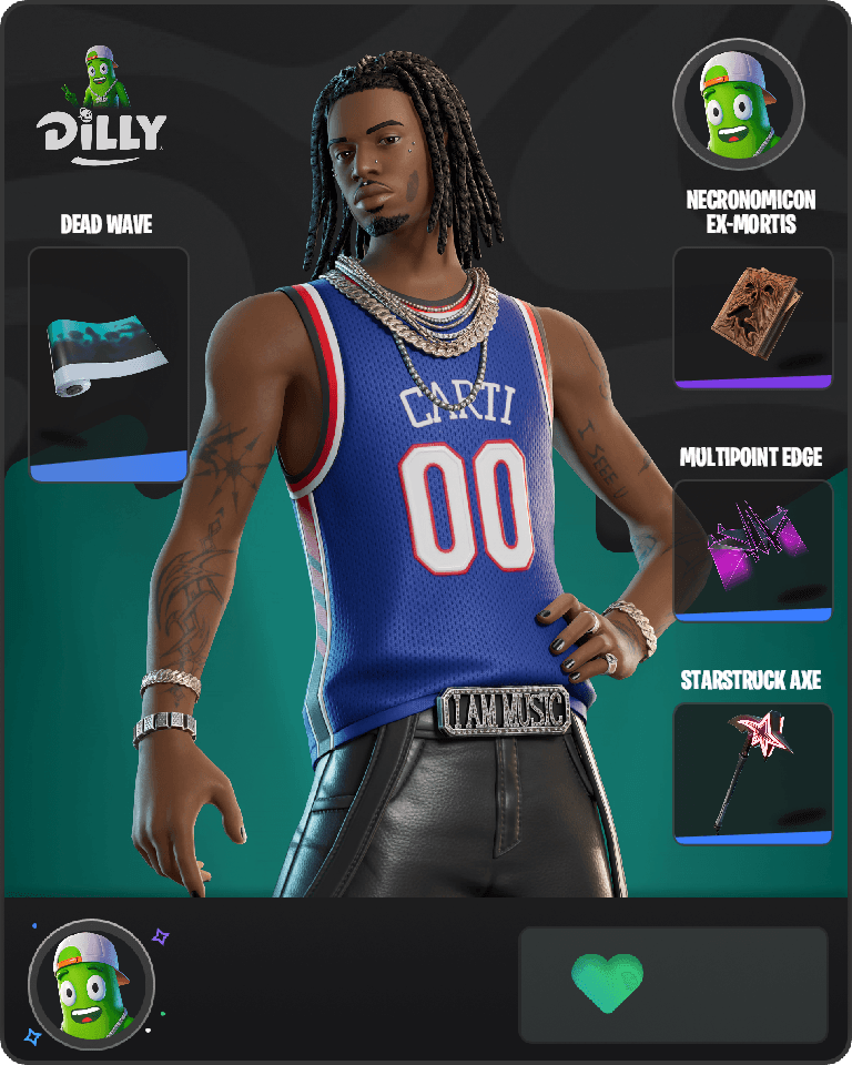 Playboi Carti Fortnite combo