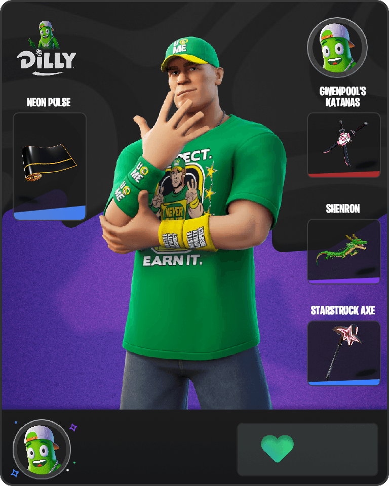 John Cena Fortnite combo