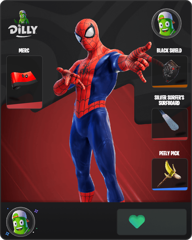 Spider-Man Fortnite combo