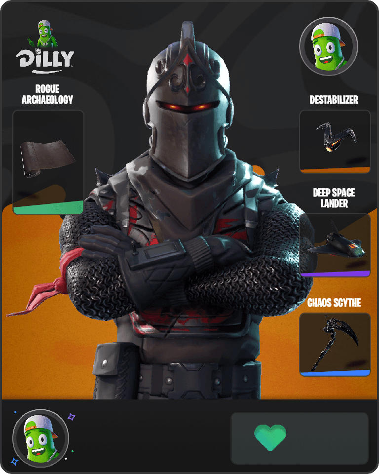 Black Knight Fortnite combo
