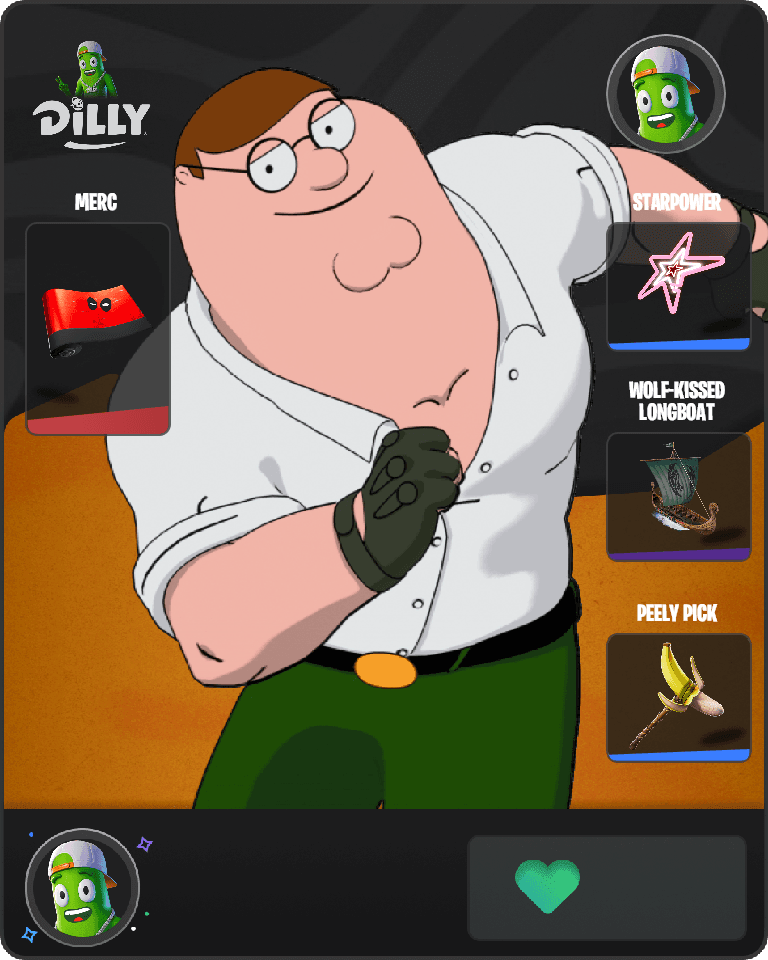 Peter Griffin Fortnite combo