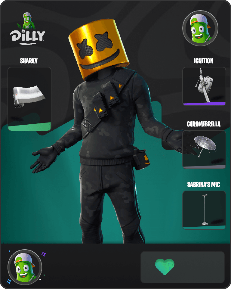 Marshmello Fortnite combo