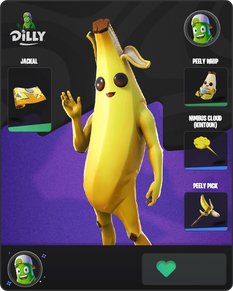 Peely Fortnite combo