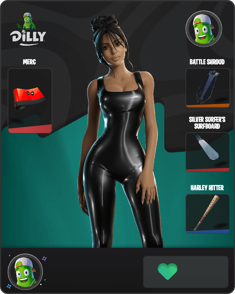 Iconic Kim Kardashian Fortnite combo
