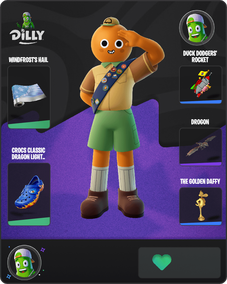 PEAK Scout Fortnite combo