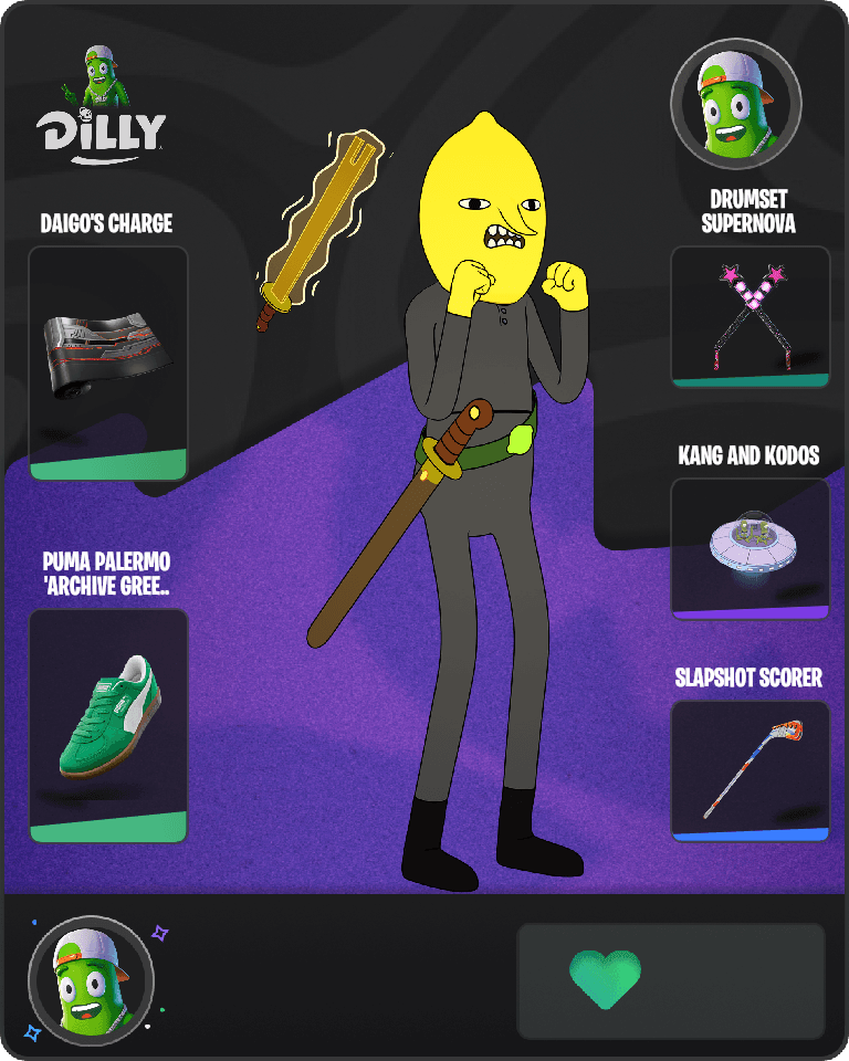 The Earl of Lemongrab Fortnite combo
