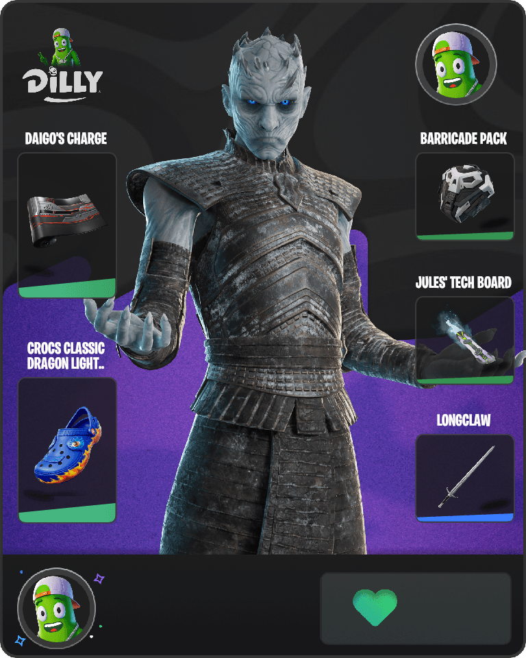 Night King Fortnite combo