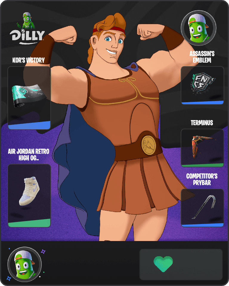 Hercules Fortnite combo
