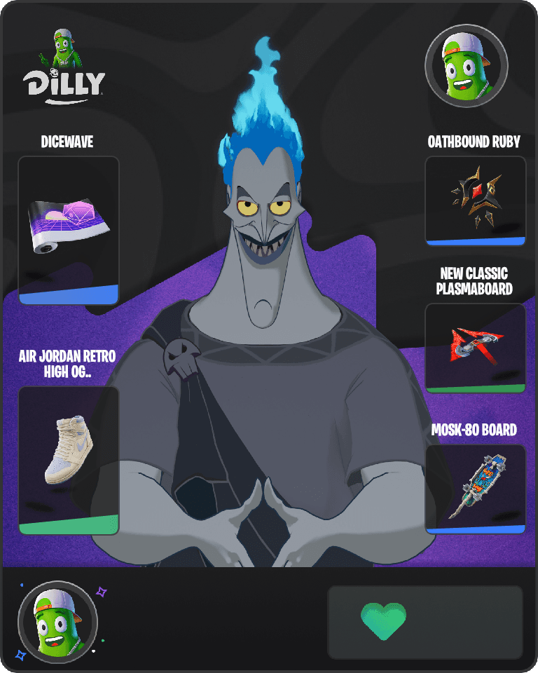 Hades (Lord of the Dead) Fortnite combo