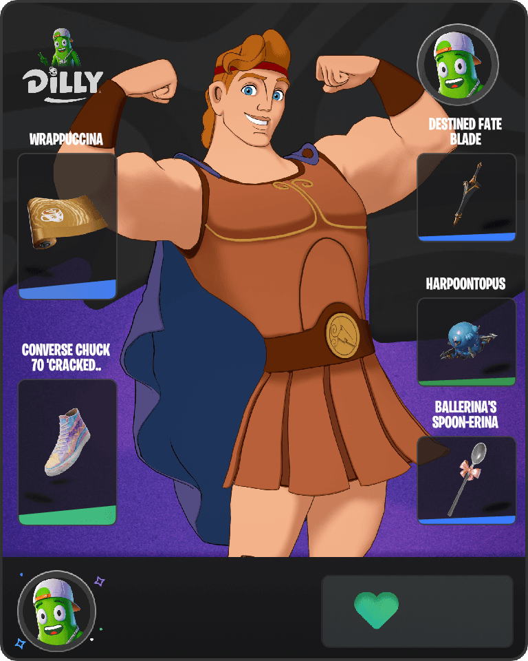 Hercules Fortnite combo