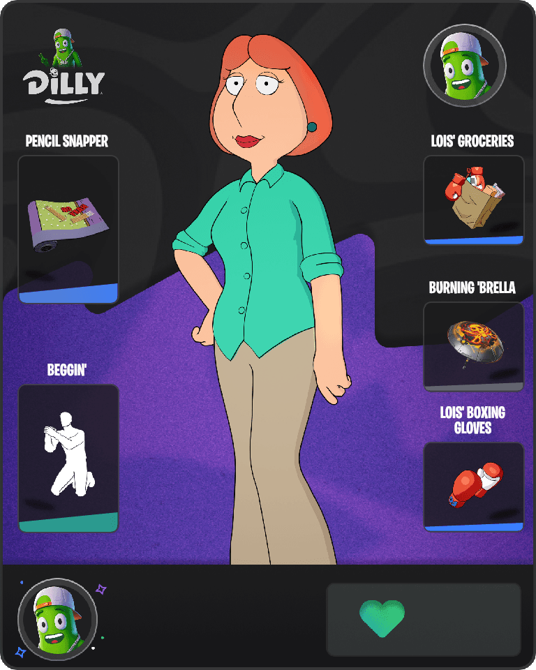 Lois Griffin Fortnite combo