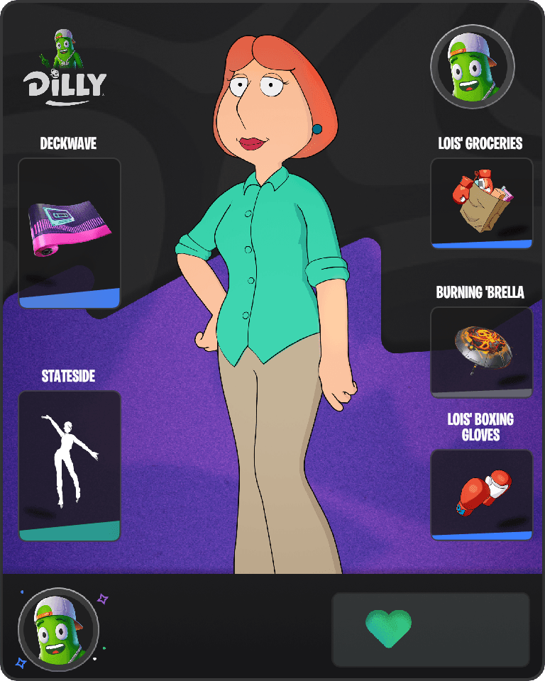 Lois Griffin Fortnite combo
