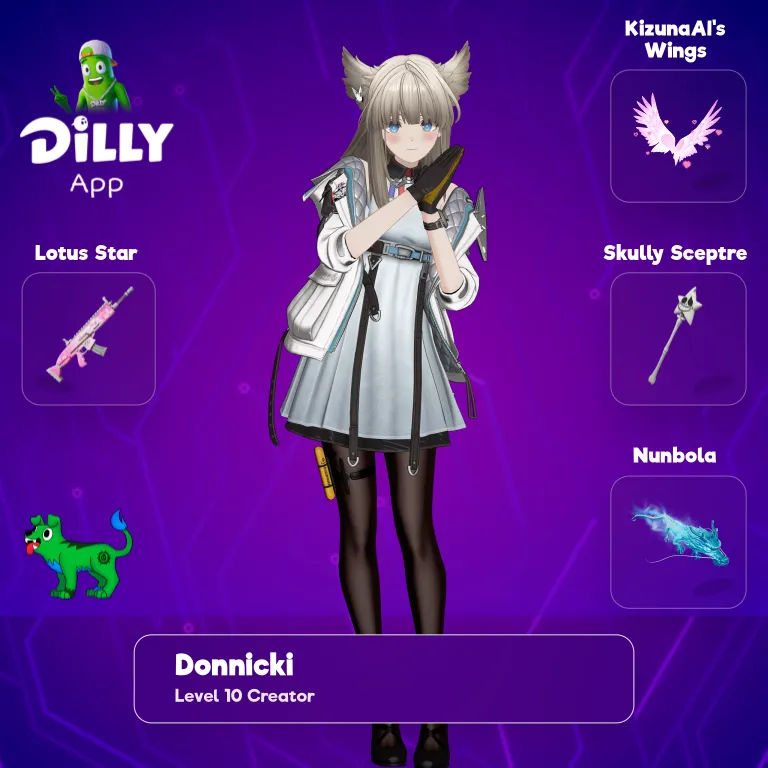 KizunaAI's Wings combo by DonNicki