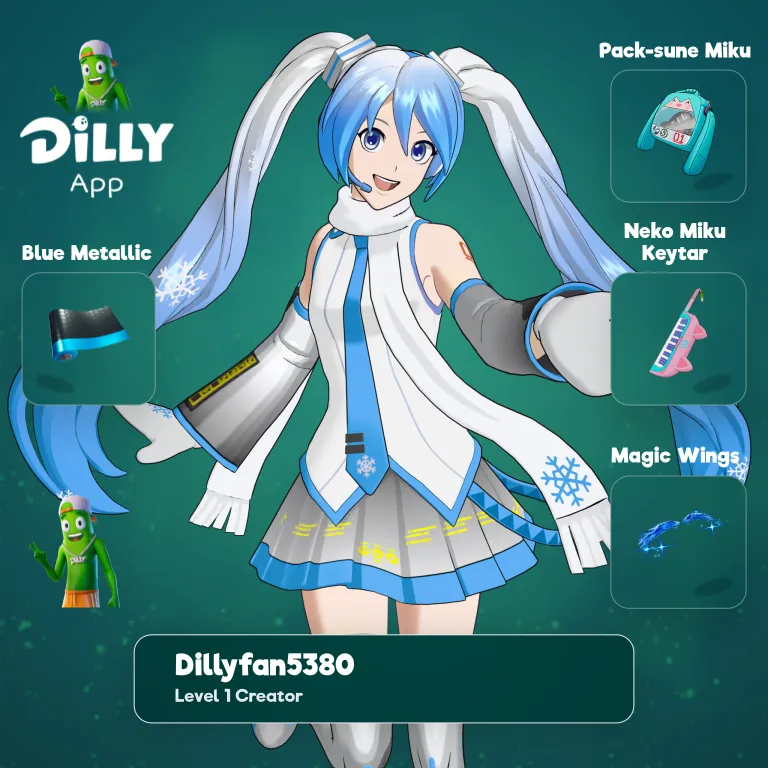 Snow Miku combo by DillyFan538012