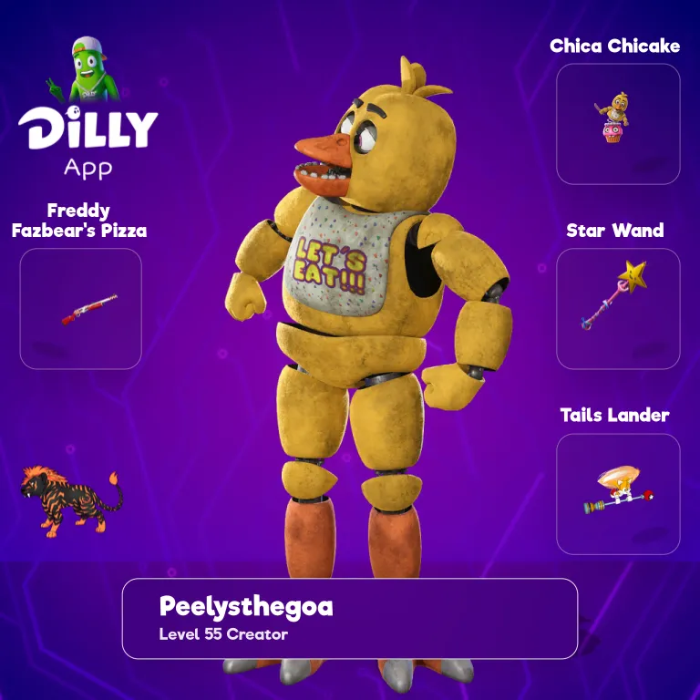 Chica the Chicken combo by PEELYSTHEGOAT