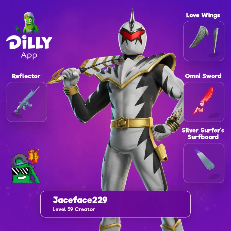 White Dino Ranger combo by JACEFACE229