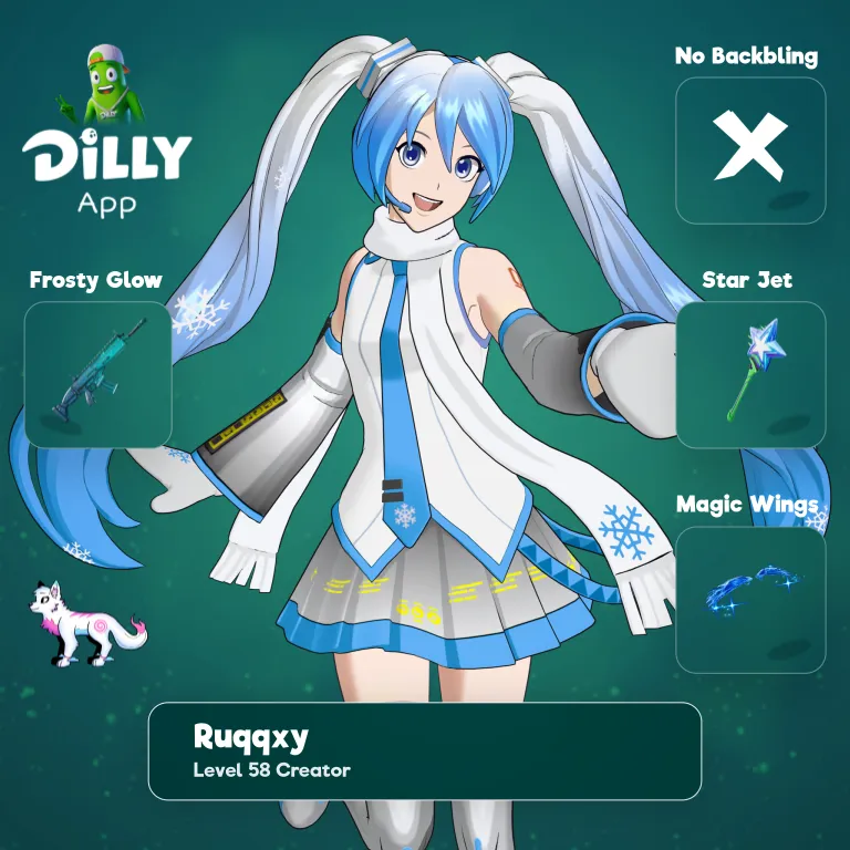 Snow Miku combo by ruqqxy