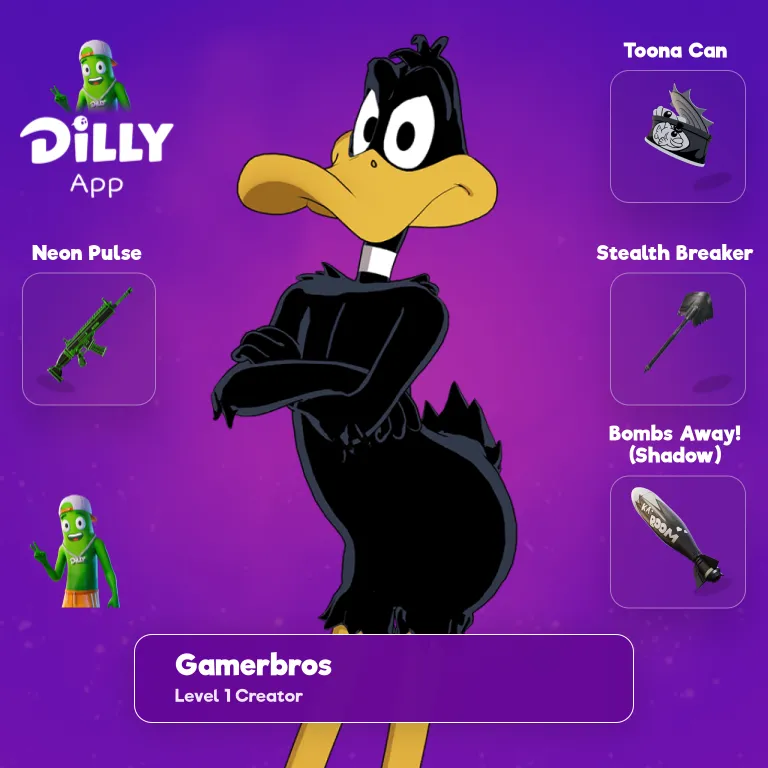 Daffy Duck combo by GamerBros
