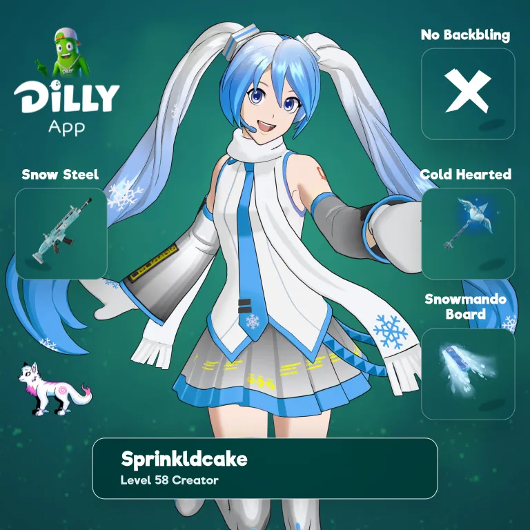 Snow Miku combo by SprinkldCake