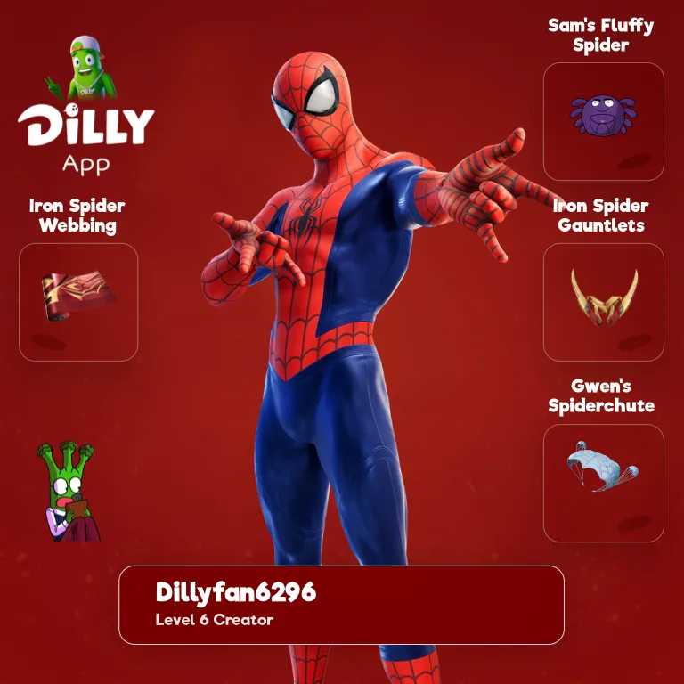 Sam's Fluffy Spider combo by DillyFan629646