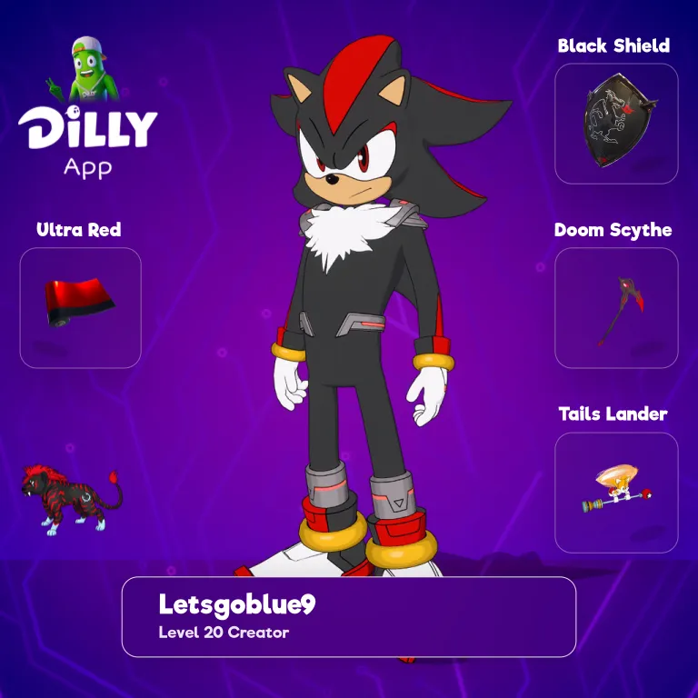 Shadow the Hedgehog combo by LetsGoBlue9