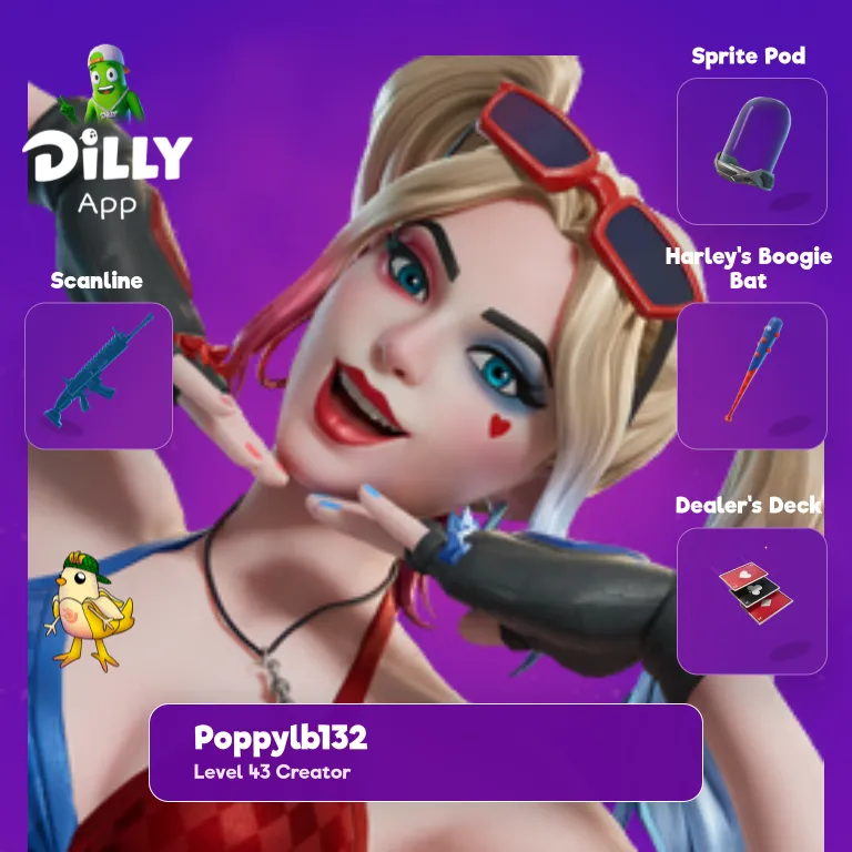 Harley's Boogie Bat combo by PoppyLB132