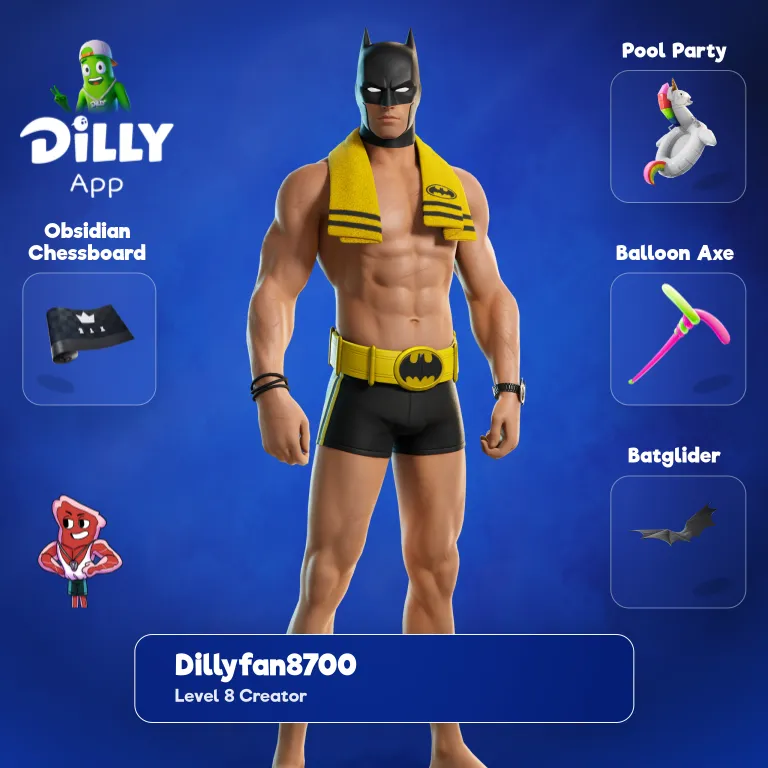 Beach Bod Batman combo by DillyFan870007