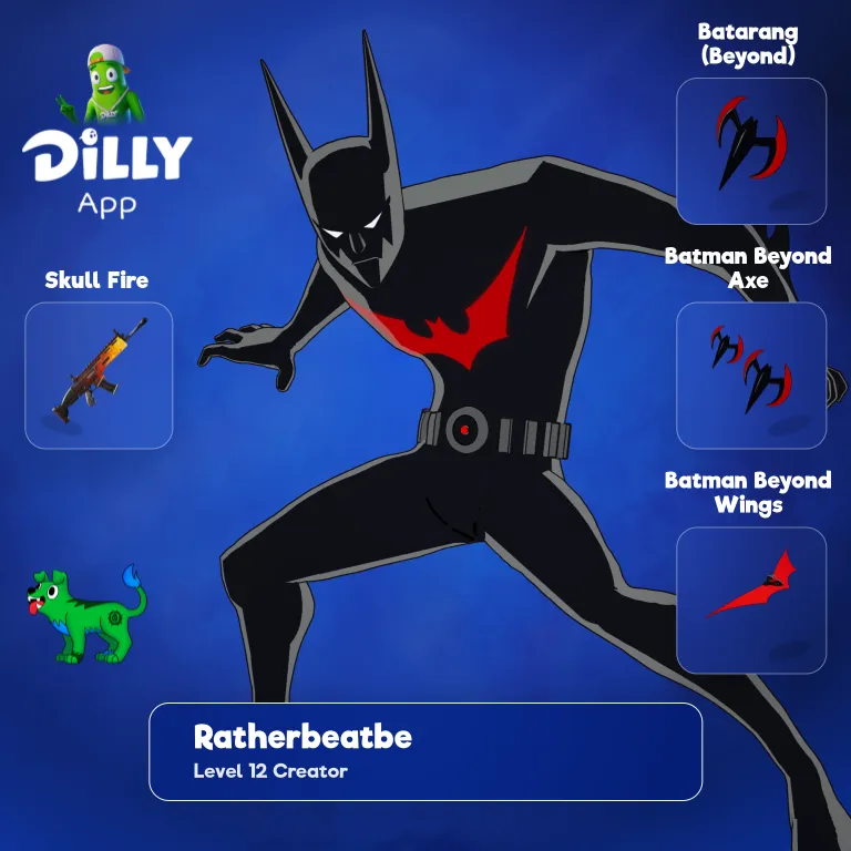 Batman Beyond Wings combo by ratherbeatbeach