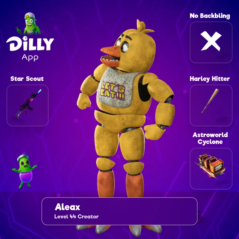 Chica the Chicken combo by ALEax