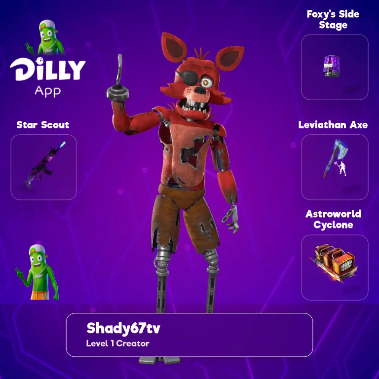 Foxy The Pirate combo by Shady76lol