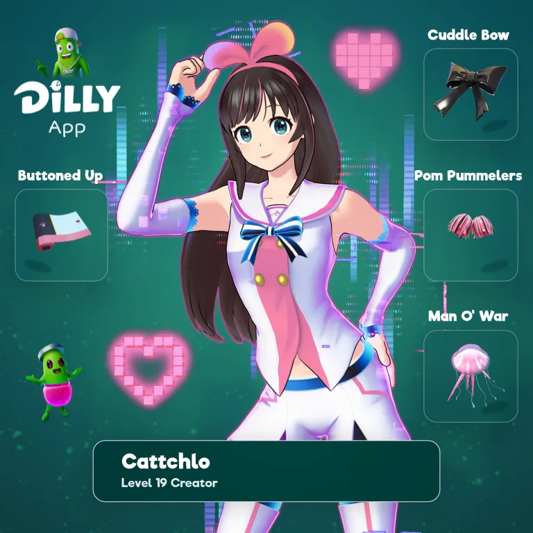 KizunaAI combo by cattchlo