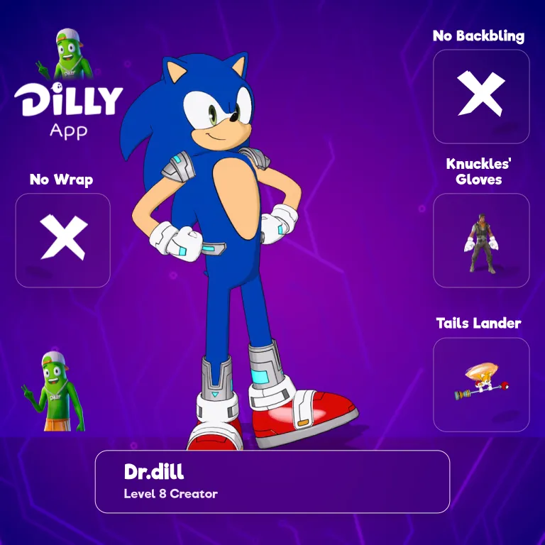 Knuckles' Gloves combo by Dr.Dill